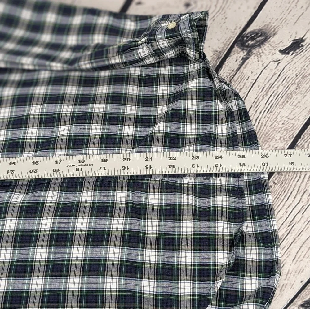 Ralph Lauren boys 14/16 plaid long sleeve shirt